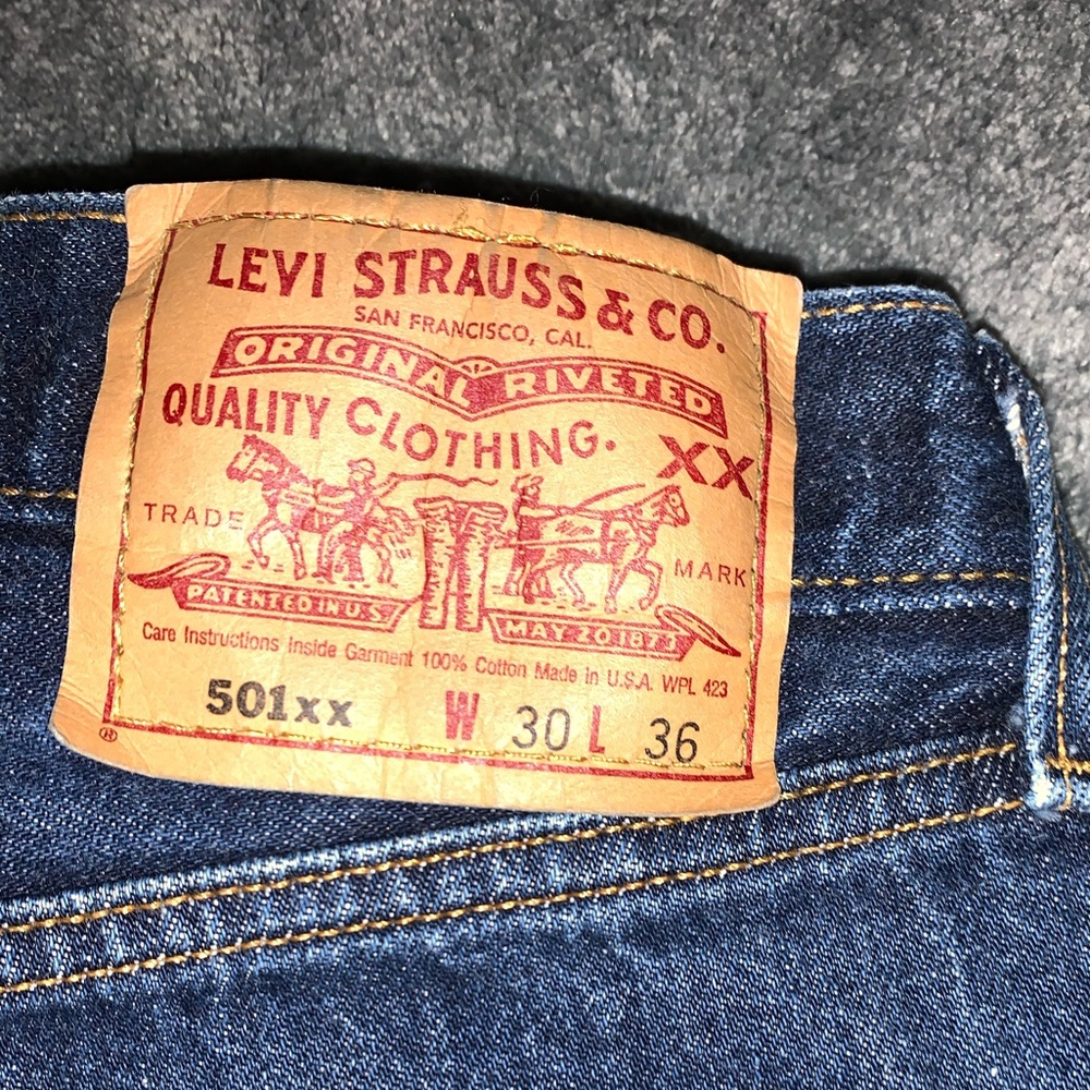 Rare vintage 501 XX Levis
